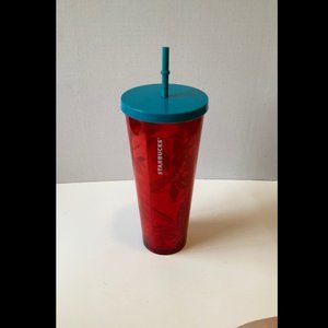 Starbucks Venti Cup Berries Holly Red Ra